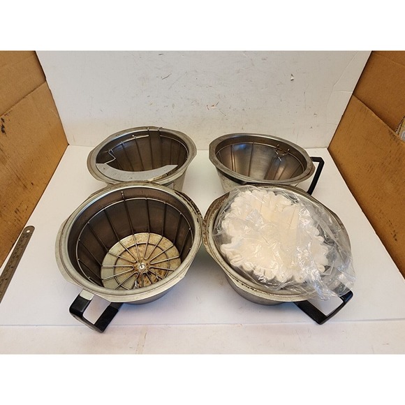 Lot 2 Fetco Grindmaster ABB1.5SS Stainless Steel Brewing Funnel Free Shipping - Picture 2 of 13